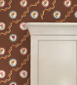 Tulips of Belgravia Wallpaper by Ottoline Brown