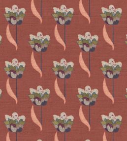 Tulips Fabric by Ottoline Terra