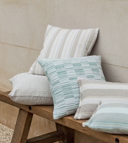 Tulum Performance Fabric by Christopher Farr Cloth Azzuro