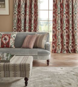 Turfan Fabric by Nina Campbell Neutral