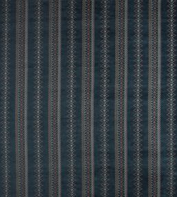 Turfan Fabric by Nina Campbell Navy