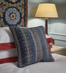 Turfan Fabric by Nina Campbell Rust