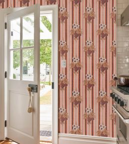 Turnip Wallpaper by Schumacher Carnation