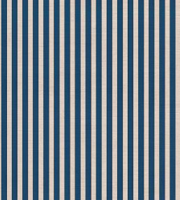 Tuscan Stripes Fabric by Ottoline Blue