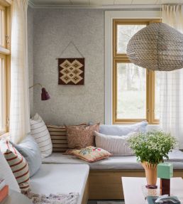 Tuva Wallpaper by Borastapeter Beige