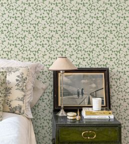 Twig Wallpaper by Coordonne Green