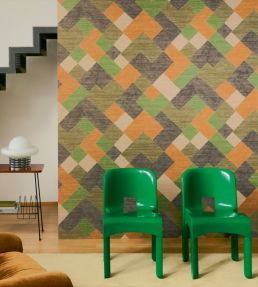 Twill Wallpaper by Elitis Mousson D'Opale