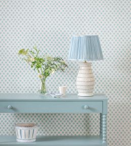 Twinkle Twinkle Wallpaper by George & Minnie Aqua