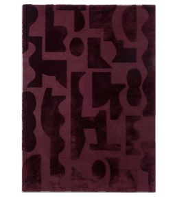 Brink & Campman Mural Modest rug Burgundy 121100-140200-US Burgundy