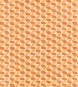 Twist Wallpaper by Kirkby Design Terracotta