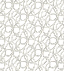 Twisted Geo Wallpaper by Ohpopsi Silver
