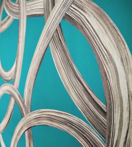 Twisted Geo Wallpaper by Ohpopsi Concrete