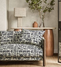 Twycross Fabric by Scion Slate