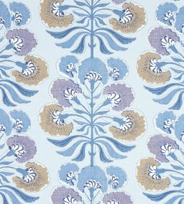 Tybee Tree Fabric by Thibaut Lavender and Blue