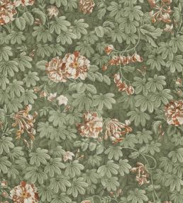 Tyra Wallpaper by Sandberg Forest Green