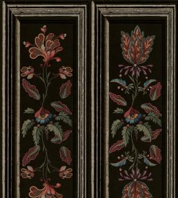 Tyrolean Panel Wallpaper by MINDTHEGAP Black