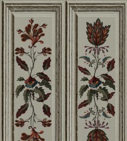 Tyrolean Panel Wallpaper by MINDTHEGAP Taupe