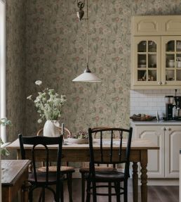 Ulla Wallpaper by Sandberg Garden Green