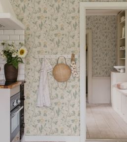 Ulla Wallpaper by Sandberg Sandstone
