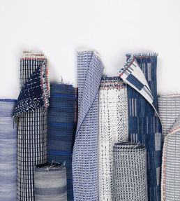 Umbra Performance Fabric by Christopher Farr Cloth Azzuro