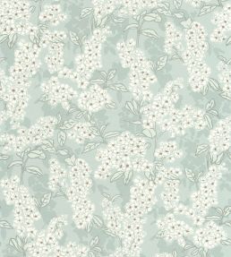 Ume Wallpaper by Casadeco Bleu Nuage
