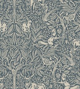 Under the Elder Tree Wallpaper by Borastapeter Blue