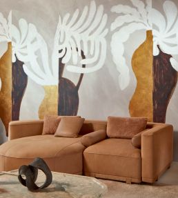 Une certaine magnificence Mural by Elitis Gold