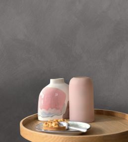 Uni La Chaux Wallpaper by Caselio Gris Ardoise