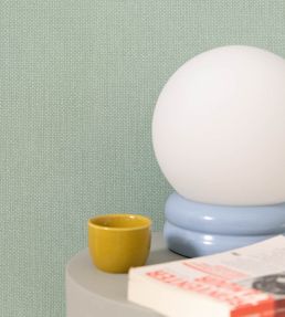 Uni Mat Wallpaper by Caselio Vert Celadon