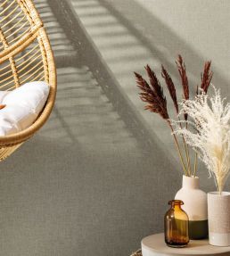Uni Mat II Wallpaper by Caselio Vert Malachite Chine