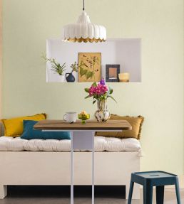 Uni Mat Wallpaper by Caselio Vert Lichen