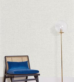 Uni Metallise Wallpaper by Caselio Gris Argente