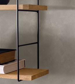 Uni Metallise Vinyl Wallpaper by Caselio Taupe Dore