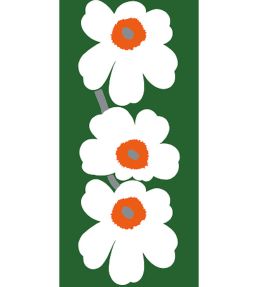 Unikko 60th Anniversary Mural by Marimekko Green