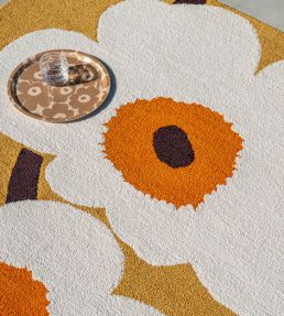 Marimekko Unikko Anniversary Outdoor rug Honey 433001140200-US Honey