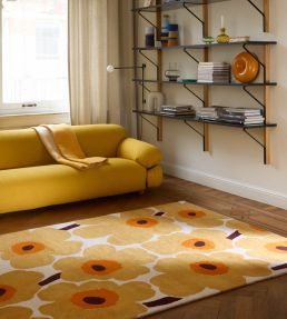 Marimekko Unikko rug Honey 132406140200-US Honey