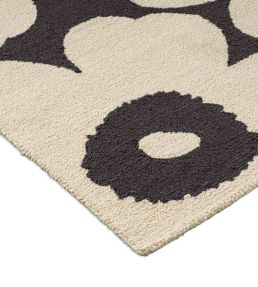 Marimekko Unikko Outdoor rug Charcoal/White 434305140200 Charcoal/White