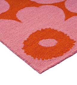 Marimekko Unikko Outdoor rug Pink/Orange 434302140200 Pink/Orange