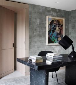 Urushi Wallpaper by Jannelli&Volpi Dark Grey