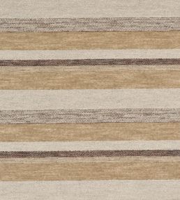Ushba Fabric by Osborne & Little Oatmeal/Walnut