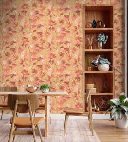 Va Va Frome Wallpaper by Woodchip & Magnolia Festival Red