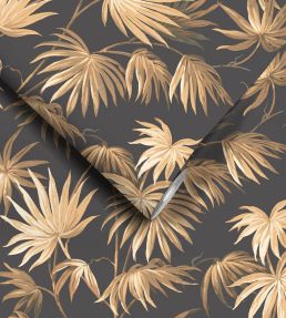 Va Va Frome Wallpaper by Woodchip & Magnolia Noir Black