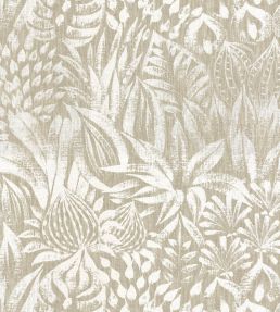 Valarta Fabric by Casamance Blanc