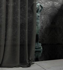 Valencia Fabric by Warwick Zinc