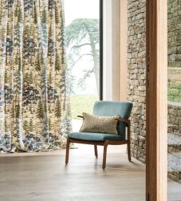 Vana Fabric by Osborne & Little Leaf/Gold