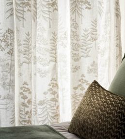 Vana Sheer Fabric by Osborne & Little Ivory