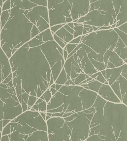 Vancouver Wallpaper by Casadeco Vert Eucalyptus