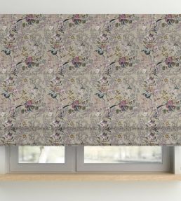V&A Floris Fabric by Arley House Thistle