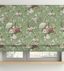 V&A Georgette Fabric by Arley House Apple