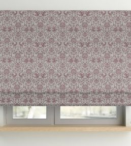 V&A Heraldic Birds Fabric by Arley House Pink